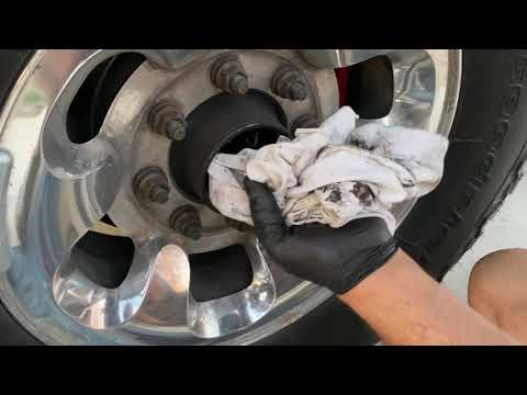 Ford excursion mile marker after market manual locking hubs install