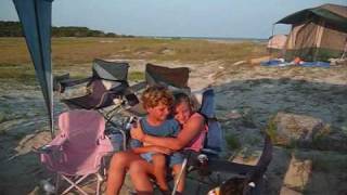 preview picture of video 'Capers Island, SC Overnight Camping trip - 2010'