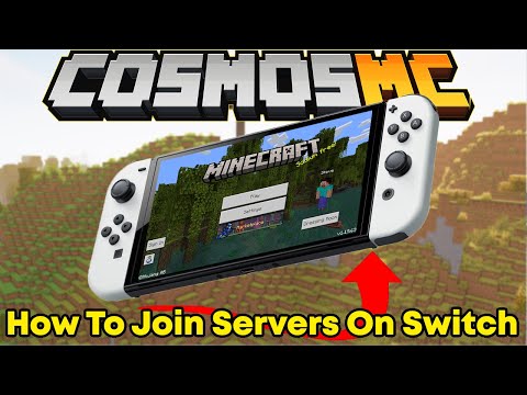 CosmosMC - How To Join Minecraft Servers on Nintendo Switch