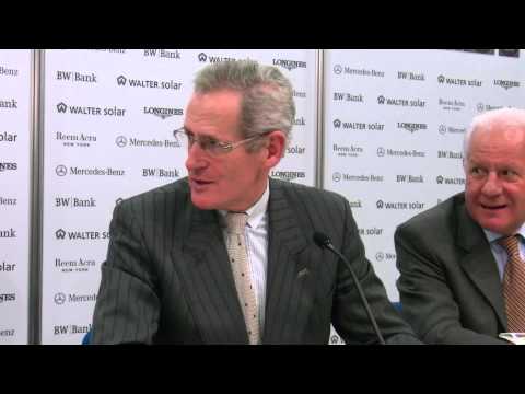 Sonntag, 17.11.2013: Pressekonf.: Großen Preis von Stuttgart mit Hans-Dieter Dreher