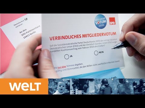 Merkels Zukunft in Händen der SPD: Heute werden Stimmen des GroKo-Mitgliedervotums ausgezählt