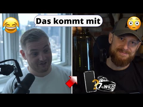 Das nimmt Trymacs in die Flasche für 7vsWild😳👀😂