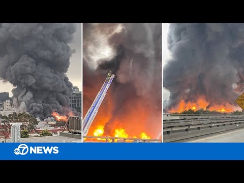 'Like Hell': Crews continue to monitor massive fire that burned multiple SF buildings