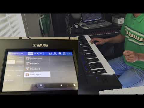 Yamaha PSR-SX900 - Rock Legend Guitar Quality