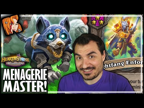 MAIEV IS A MENAGERIE MASTER! - Hearthstone Battlegrounds