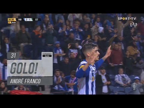 Goal | Golo André Franco: FC Porto (2)-1 Estoril Praia (Liga 22/23 #24)