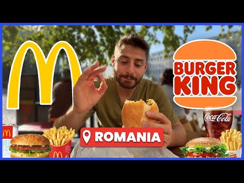 MC DONALD'S vs BURGER KING in ROMANIA | PRATTQUELLO