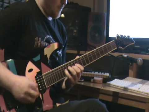 MEGADETH - Tornado of Souls Guitar Solo (Gerrit Wolf Cover)