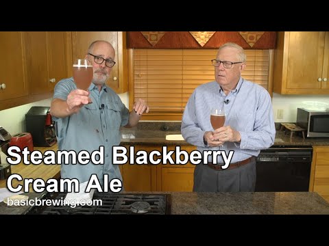 Steamed Blackberry Cream Ale - Basic Brewing Video - May 12, 2023