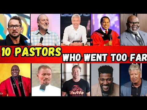 10 Mega-Pastors Who Thought They'd Get Away With It... Until They Didn't