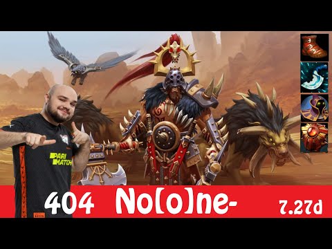 [DOTA 2] No[o]ne- the BEASTMASTER [OFFLANE] [7.27D]