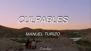 Culpables - Manuel Turizo // Letra