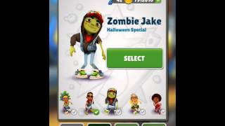 Subway Surfers Time travel glitch ( unlock special characters and hoverboards ) - 2013