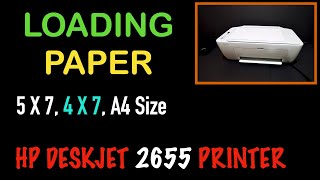 HP DeskJet 2655 Load Paper, review !!