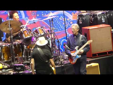 Santana (w/ Eric Clapton) - Black Magic Woman / Roadhouse Blues (Crypto Arena, L.A CA 9/24/23)