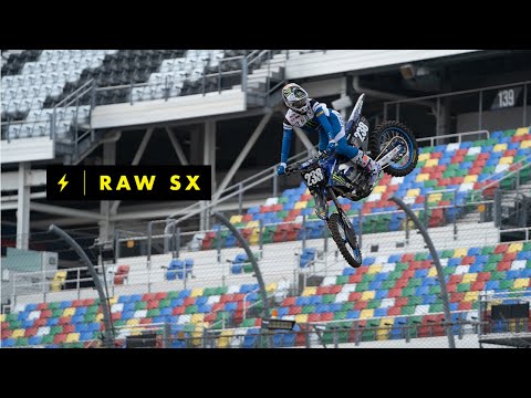 250 A Group Free Practice At The Daytona Supercross | RAW