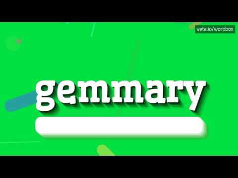 GEMMARY - HOW TO PRONOUNCE IT!?