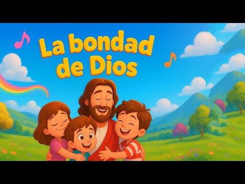 La bondad de Dios ✝️ Música Cristiana para NIÑOS 🎵