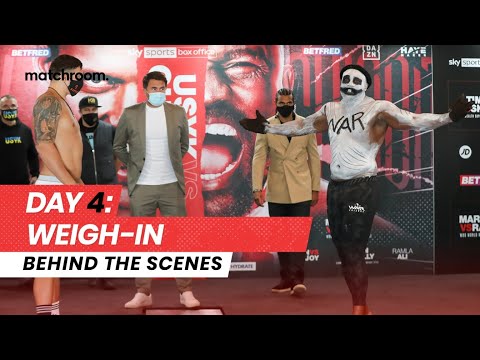 Fight Week, Day 4: Oleksandr Usyk vs Derek Chisora - Weigh In (Behind The Scenes)