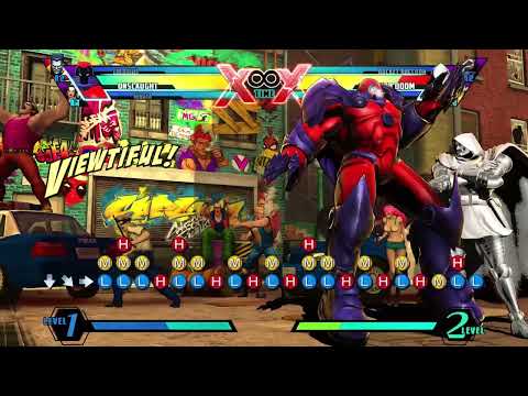 UMVC 3 CE - Onslaught Combos  (Mod By Sshumaa)