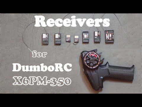 Receivers for DumboRC X6PM-350 radio (short)