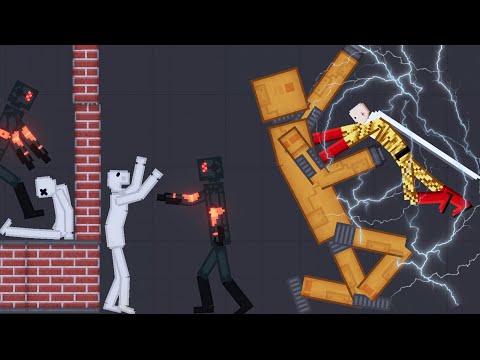 Saitama VS Functional Androids in People Playground