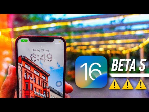 iOS 16 Beta 5 Release - ALL NEW FEATURES AND CHANGES (PREVIEW)