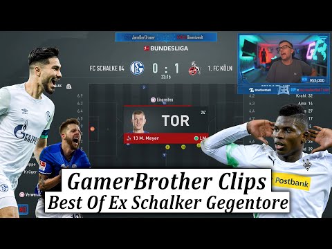 BEST OF GEGENTOR von EX-SCHALKE SPIELERN in der SCHALKE KARRIERE 😂🤣 | GamerBrother Clips