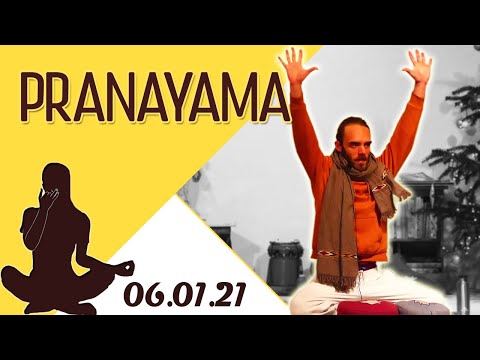 Fortgeschrittenes Pranayama mit Raphael - Yoga Vidya Live 06:00 - 06.01.2020