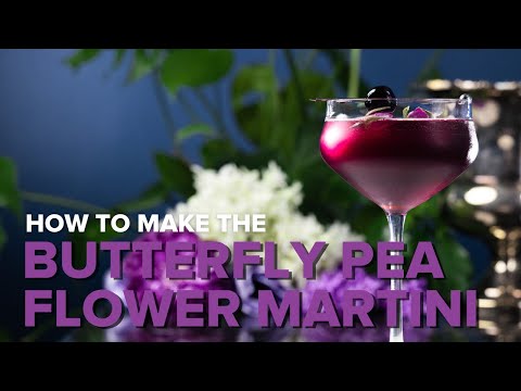 Tequila Martini Anyone? How To Make The Butterfly Pea Flower Martini!