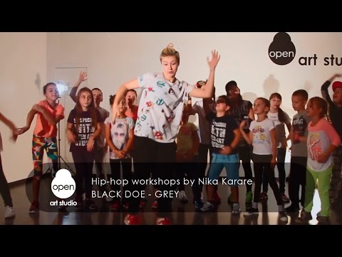 Black Doe - Grey - Hip-hop workshops by Nika Karare - Open Art Studio