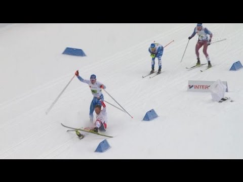 DRAMATYCZNY FINISZ SPRINTU DRUŻYNOWEGO! LAHTI 2017!