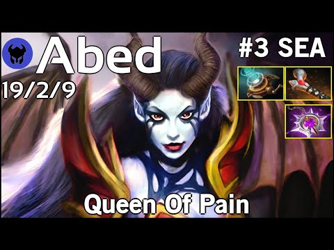 Abed [Fnatic] plays Queen Of Pain!!! Dota 2 7.21