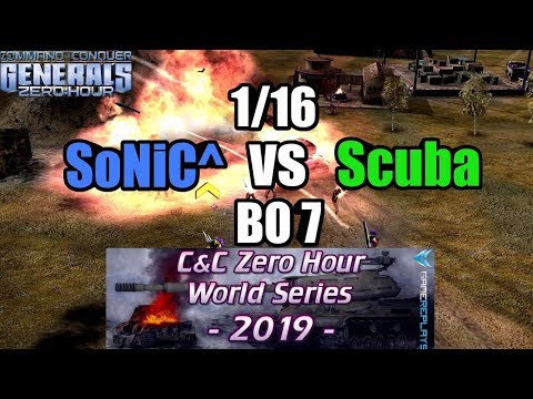 World Series 2019 [Generals Zero Hour] SoNiC^ vs Scuba 1/16