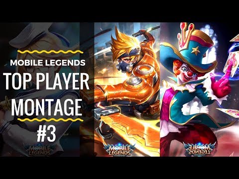 [Top Player Montage #3] | Mobile Legends Top Player Highlight