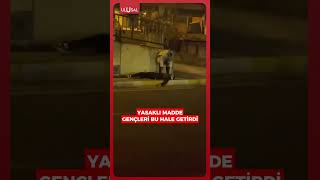 Pendik’ten üzücü görüntüler gelmeye devam ediyor. Yasaklı madde etkisindeki genç