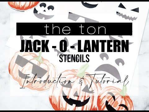 Intro Jack O Lantern Stencils