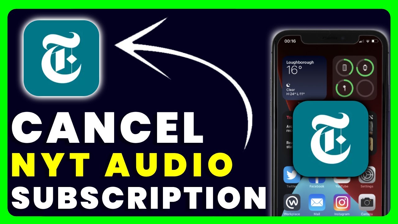 How to Cancel NYT Audio Subscription