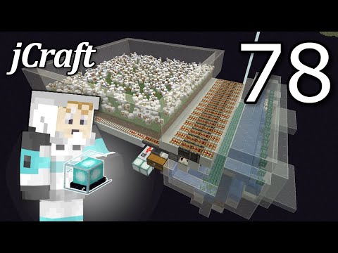 jCraft Ep 78 - Mega Chicken Farm (and 5,184 Beacons)