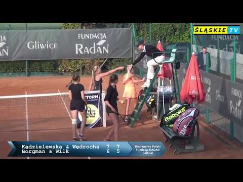 Półfinał Kądzielewska & Wędrocha - Borgman & Wilk 7:6; 7:5