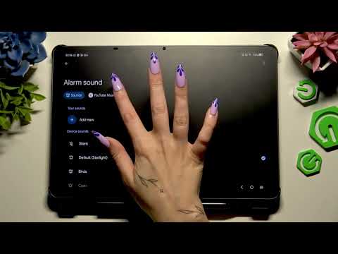 TCL NXTpaper 11 Plus – How to Set Up Alarm Clock