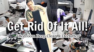 Tired of CLUTTER? BEDROOM TRANSFORMATION | EXTREME Clean, Declutter & Organize!