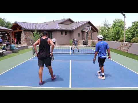 Backyard game #7    Coach David & Dan Briones vs Jim & Kevin