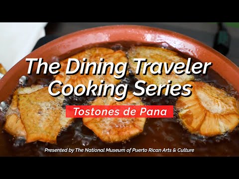 How To Make Tostones de Pana (Breadfruit) | Dining Traveler Cooking Series