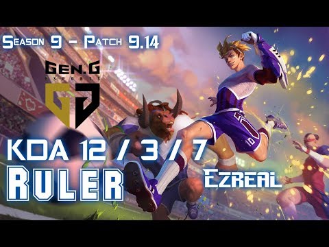 Gen Ruler EZREAL vs SIVIR ADC - Patch 9.14 KR Ranked