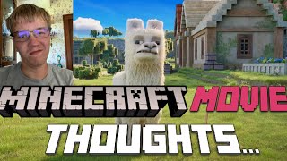 My opinion on the Minecraft Movie Trailer... (Reaction)
