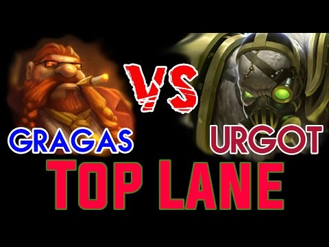 【Gragas Main】Gragas vs Urgot : Top Lane - Wtf?