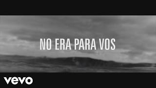 Los Fabulosos Cadillacs - No Era para Vos (Lyric Video)