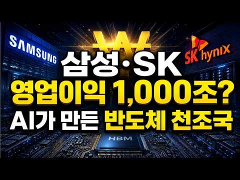 "삼성·SK 영업이익 1,000조?"…AI가 만든 반도체 천조국