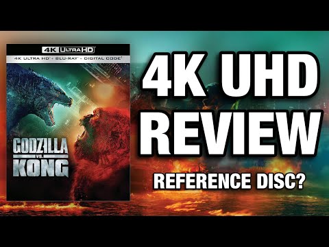 GODZILLA VS KONG 4K ULTRAHD BLU-RAY REVIEW + SPECIAL UNBOXING!!!